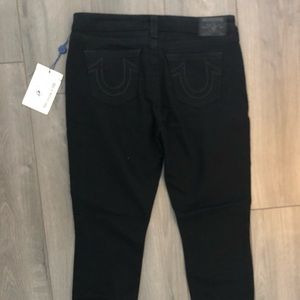 NWT Black True Religion Basic Jegging Size 34